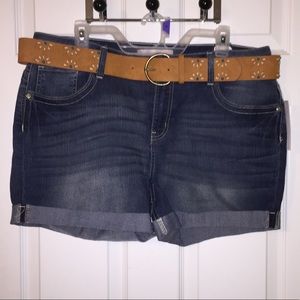 Brand new jean shorts